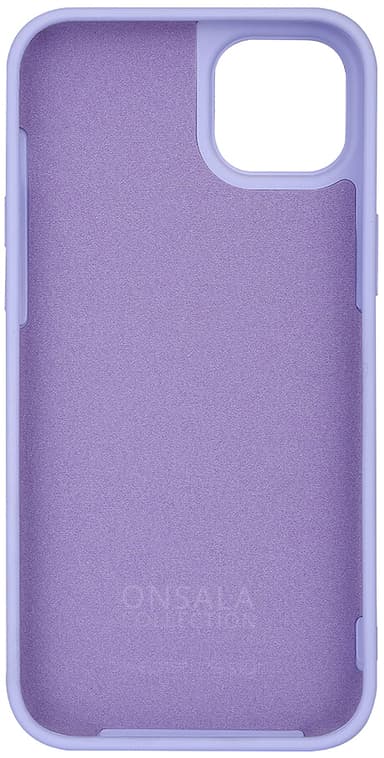 Onsala iPhone 14 Plus silikonskal (lila)