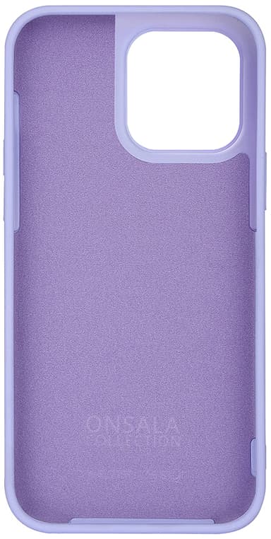 Onsala iPhone 14 Pro Max silikonskal (lila)