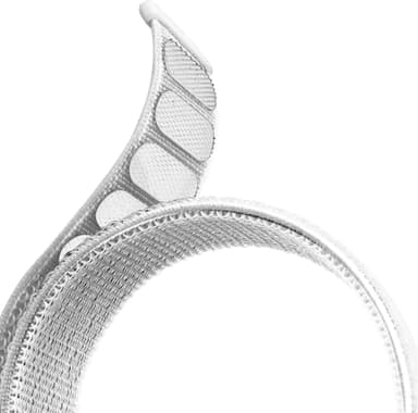 Puro Apple Watch 38-41mm nylonband (vitt)