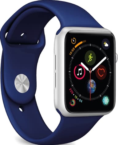 Puro Apple Watch 42-49mm armband (blått)