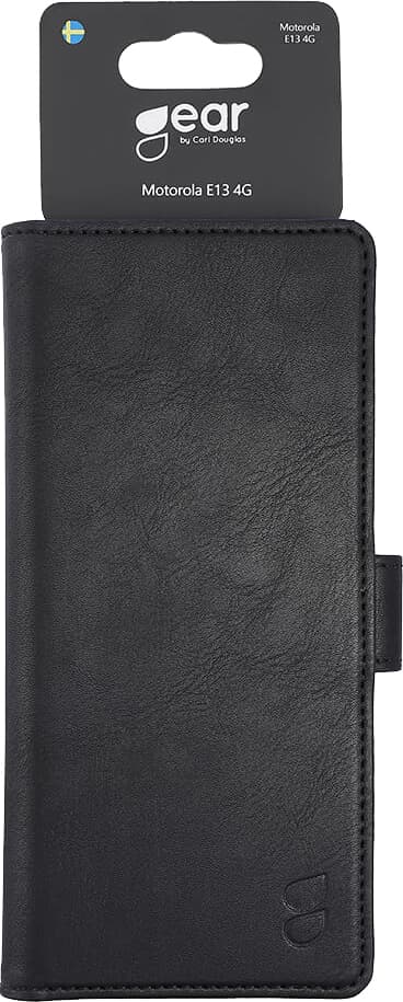 Gear Motorola Moto E13 plånboksfodral (black)