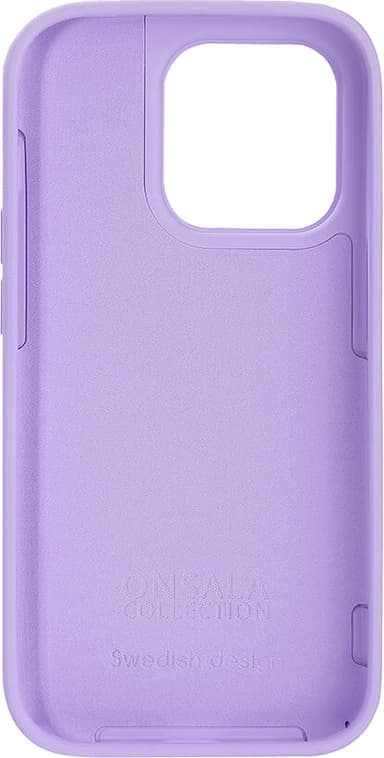 Onsala iPhone 14 Pro silikonskal (lila)