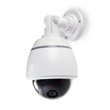 Övervakningskameraattrapp | Dome | IP44 | Vit
