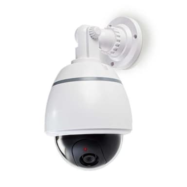 Övervakningskameraattrapp | Dome | IP44 | Vit