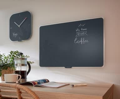 Glastavla magn. Leitz Cosy 60x40, Grå