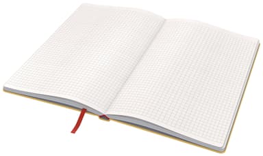 Anteckningsbok Leitz Cosy HC M, ruta Gul