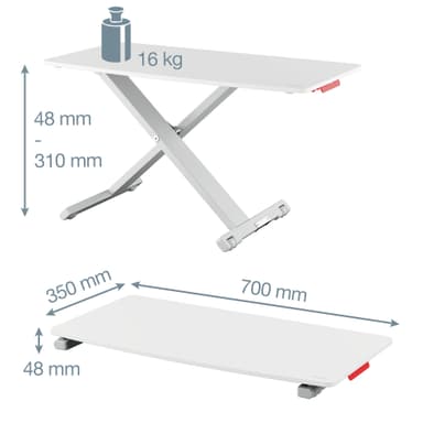Leitz Cosy Ergo höj/sänk skrivbord