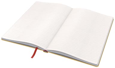 Anteckningsbok Leitz Cosy HC M, lin. Gul