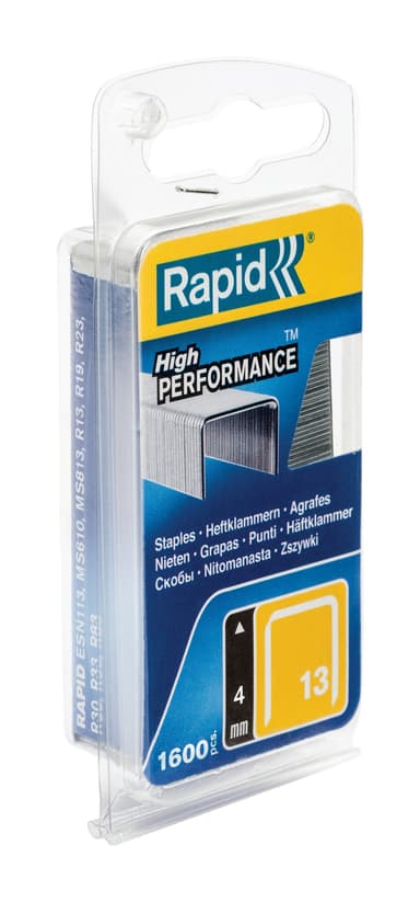 Rapid Nr. 13 Fintrådsklammer 4 mm