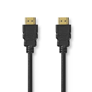 Nedis Ultra High Speed ​​HDMI ™ kabel | HDMI™ Kontakt | HDMI™ Kontakt | 8K@60Hz | 48 Gbps | 2.00 m | Rund | 6.5 mm | Svart | Låda