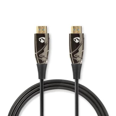 Nedis Aktiva optiska High Speed ​​HDMI kabel med Ethernet | HDMI™ Kontakt | HDMI™ Kontakt | 4K@60Hz | 18 Gbps | 40.0 m | Rund | PVC | Svart | Presentbox