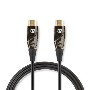 Nedis Aktiva optiska High Speed ​​HDMI kabel med Ethernet | HDMI™ Kontakt | HDMI™ Kontakt | 4K@60Hz | 18 Gbps | 40.0 m | Rund | PVC | Svart | Presentbox