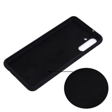 Liquid silikon skal Samsung Galaxy A34 5G - Svart
