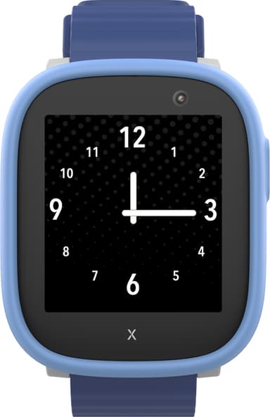Xplora X6Play klocktelefon för barn med SIM-kort (blå)