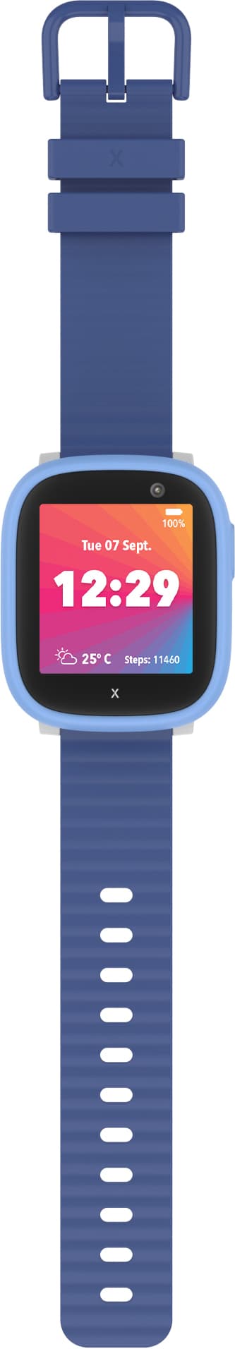 Xplora X6Play klocktelefon för barn med SIM-kort (blå)