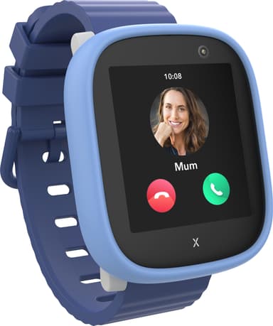 Xplora X6Play klocktelefon för barn med SIM-kort (blå)