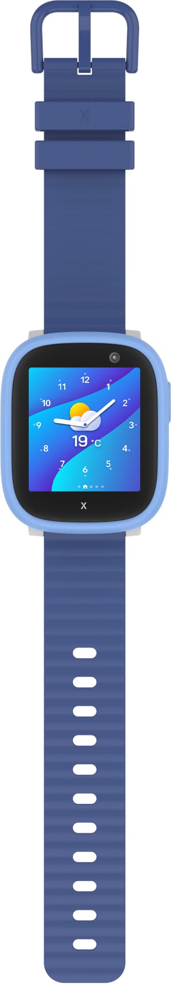 Xplora X6Play klocktelefon för barn med SIM-kort (blå)