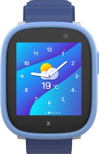 Xplora X6Play klocktelefon för barn med SIM-kort (blå)