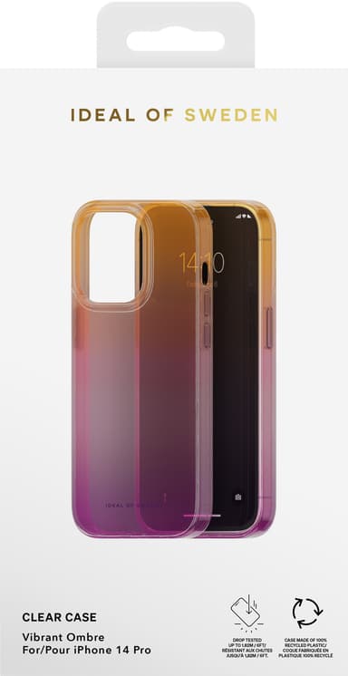 Ideal of Sweden iPhone 14 Pro telefonskal (Vibrant Ombre)