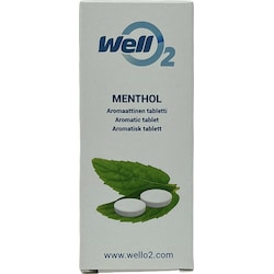 WellO2 Mentol vattentabletter (20 tbl.) 915024