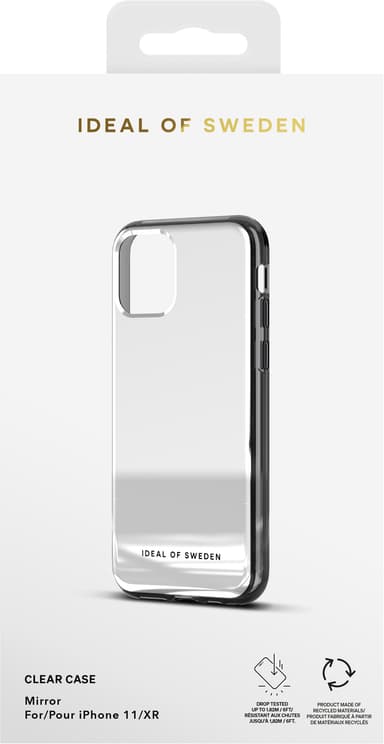 Ideal of Sweden iPhone 11/XR genomskinligt mobilskal (silver)