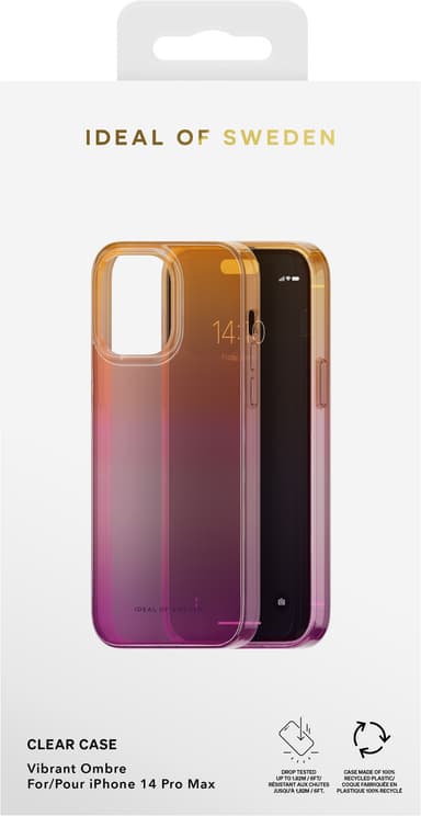 Ideal of Sweden iPhone 14 Pro Max genomskinligt mobilskal (ombre)