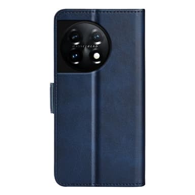 SKALO OnePlus 11 5G Premium Plånboksfodral - Blå