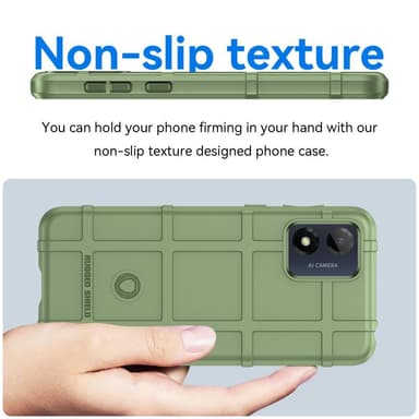 SKALO Motorola Moto E13 4G Rugged Shield Stöttåligt TPU-skal