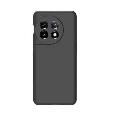 SKALO OnePlus 11 5G Mattsvart Ultratunn TPU-Skal