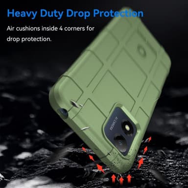 SKALO Motorola Moto E13 4G Rugged Shield Stöttåligt TPU-skal