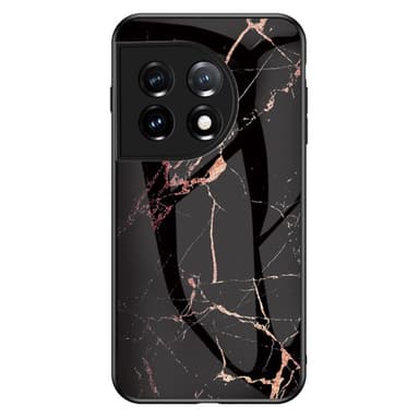 SKALO OnePlus 11 5G Marmor Härdat Glas TPU-skal - Motiv 2