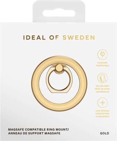 iDeal of Sweden MagSafe ringfäste (guld)