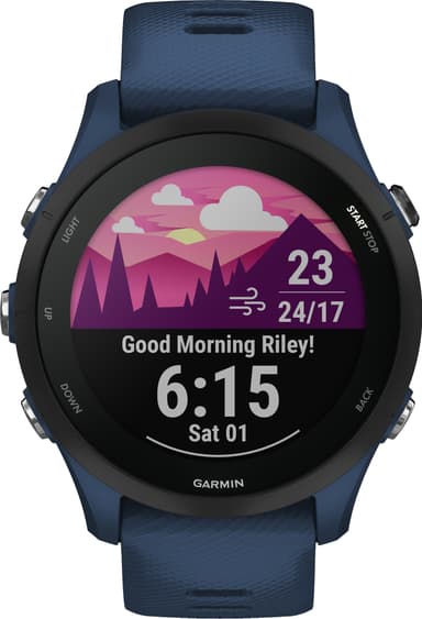Garmin Forerunner 255 sportklocka (blå)