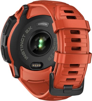 Garmin Instinct 2X Solar utomhusklocka (röd)