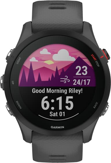 Garmin Forerunner 255 sportklocka (skifergrå)