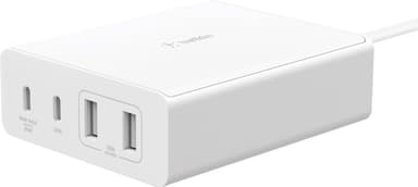 Belkin 108W GaN 4-Port Universal laddare (vit)