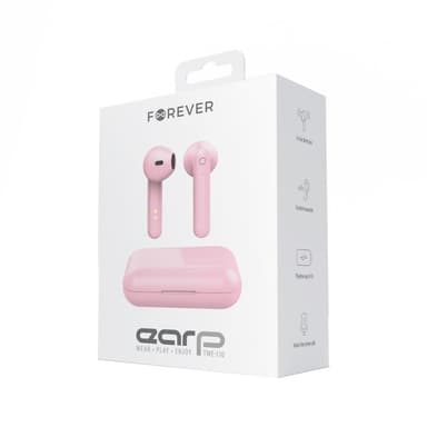 Forever TWE-110 Earp Bluetooth-hörlurar, Rosa