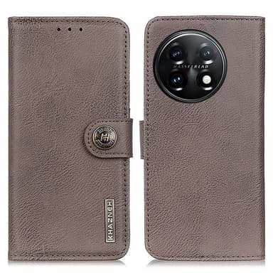 KHAZNEH OnePlus 11 5G Plånboksfodral - Khaki