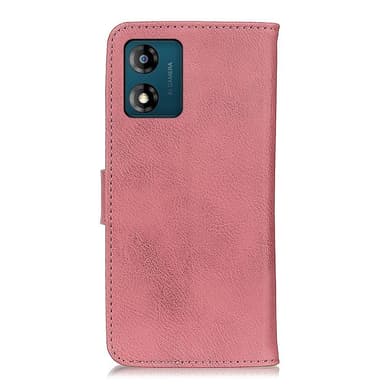 KHAZNEH Motorola Moto E13 4G Plånboksfodral - Rosa