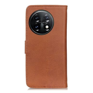 KHAZNEH OnePlus 11 5G Plånboksfodral - Brun