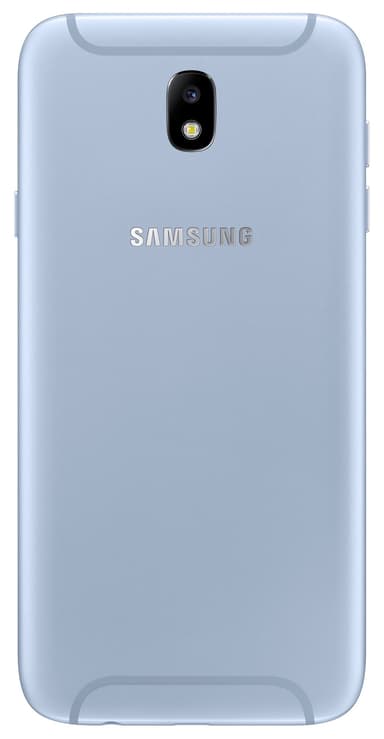 Samsung Galaxy J7 2017 smartphone (silver/blå)