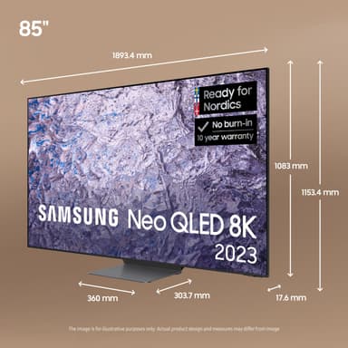 Samsung 85" QN800C 8K Neo QLED Smart TV (2023)