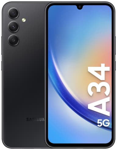Samsung Galaxy A34 5G smartphone Enterprise Edition 6/128GB (svart)