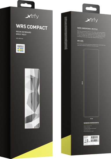 Xtrfy WR5 kompakt handledsstöd (vitt)