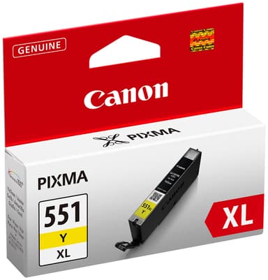 Canon Bläckpatron CLI-551XL Gul