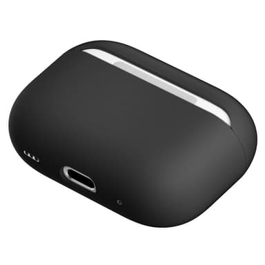 SKALO AirPods Pro 2 Ultratunn Silikon Fodral - Svart