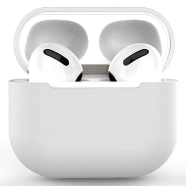 SKALO AirPods 3 Ultratunn Silikon Fodral - Vit