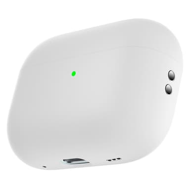 SKALO AirPods Pro 2 Ultratunn Silikon Fodral - Vit
