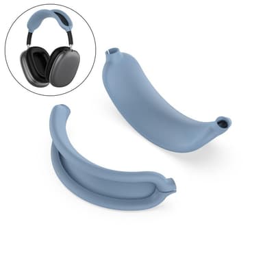 SKALO AirPods Max Bygelskydd i silikon - Blå