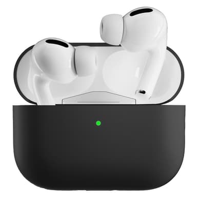 SKALO AirPods Pro 2 Ultratunn Silikon Fodral - Svart